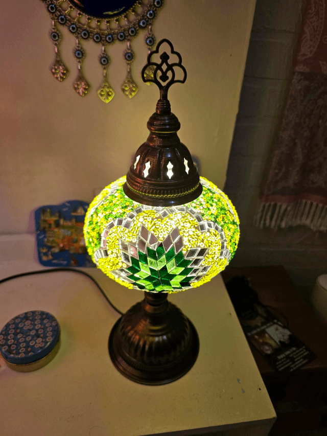 Large Mosaic Table Lamp