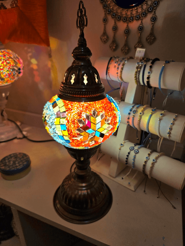 Medium Mosaic Table Lamp 