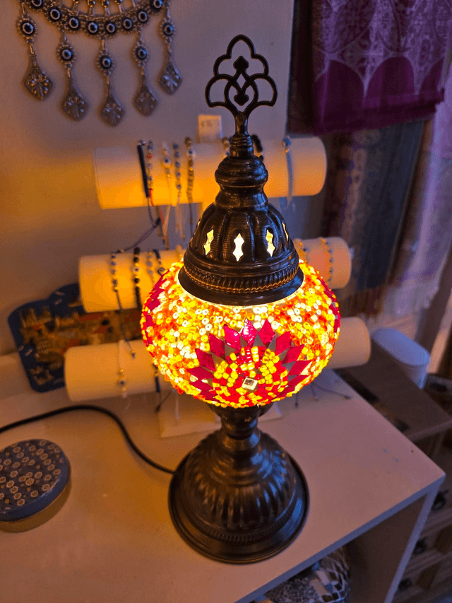 Medium Mosaic Table Lamp
