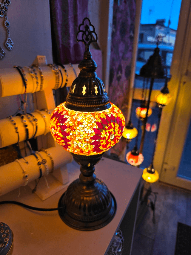 Medium Mosaic Table Lamp