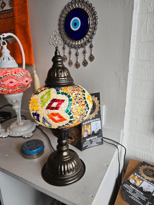 Large Mosaic Table Lamp