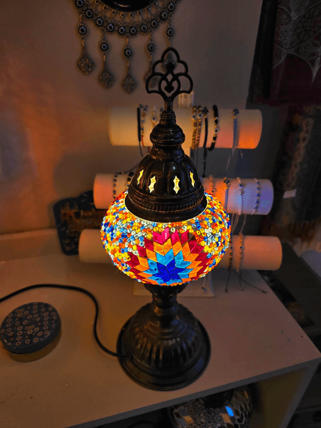 Medium Mosaic Table Lamp