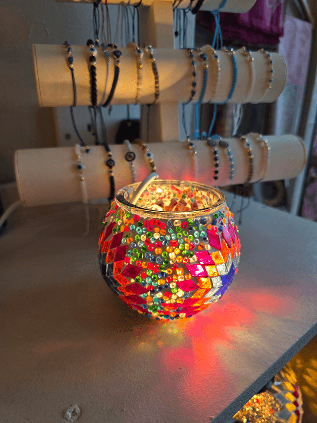 Mosaic Candle Holder