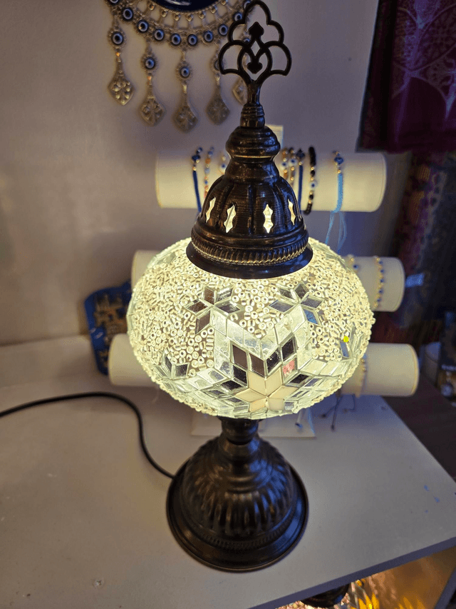 Large Mosaic Table Lamp
