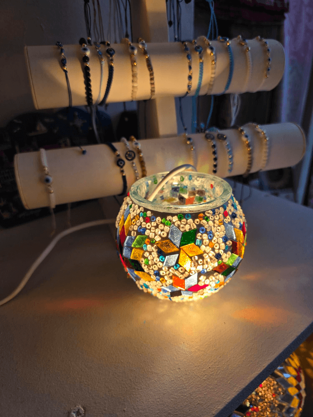 Mosaic Candle Holder