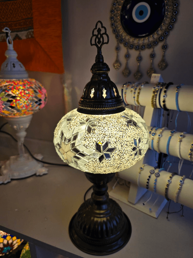 Large Mosaic Table Lamp