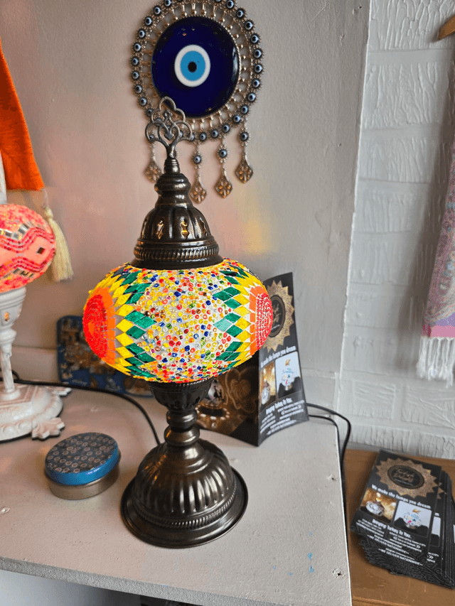 Large Mosaic Table Lamp
