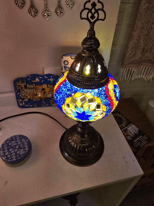 Medium Mosaic Table Lamp