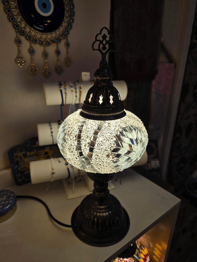 Large Mosaic Table Lamp