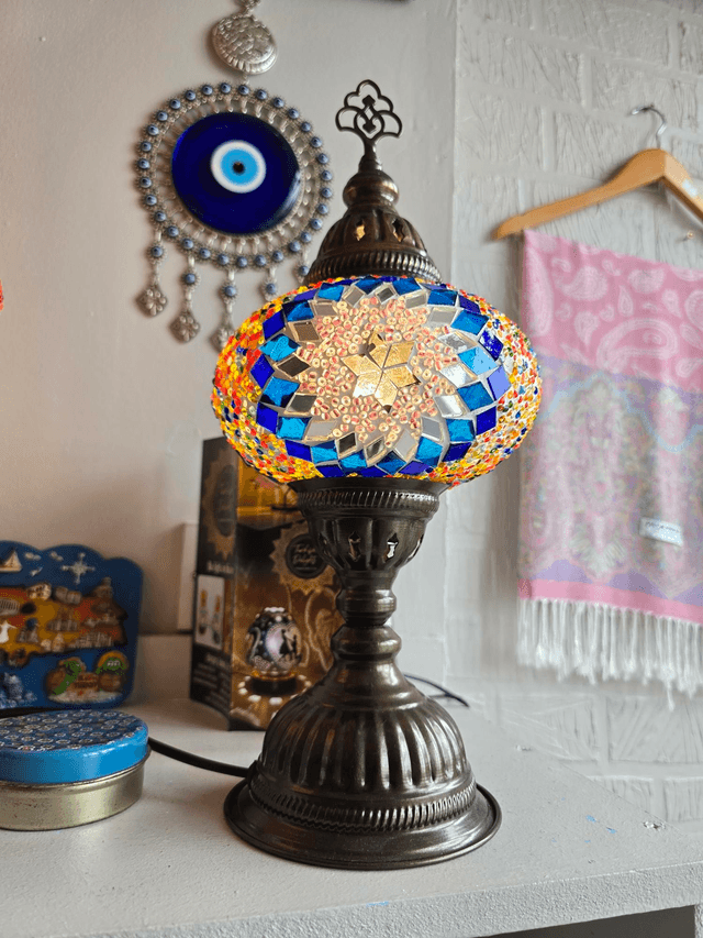 Large Mosaic Table Lamp