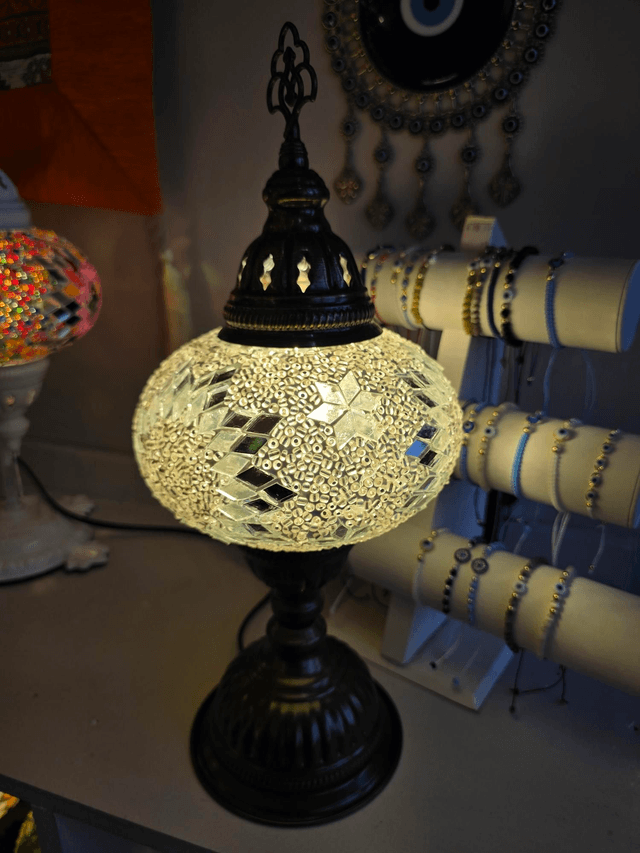 Large Mosaic Table Lamp