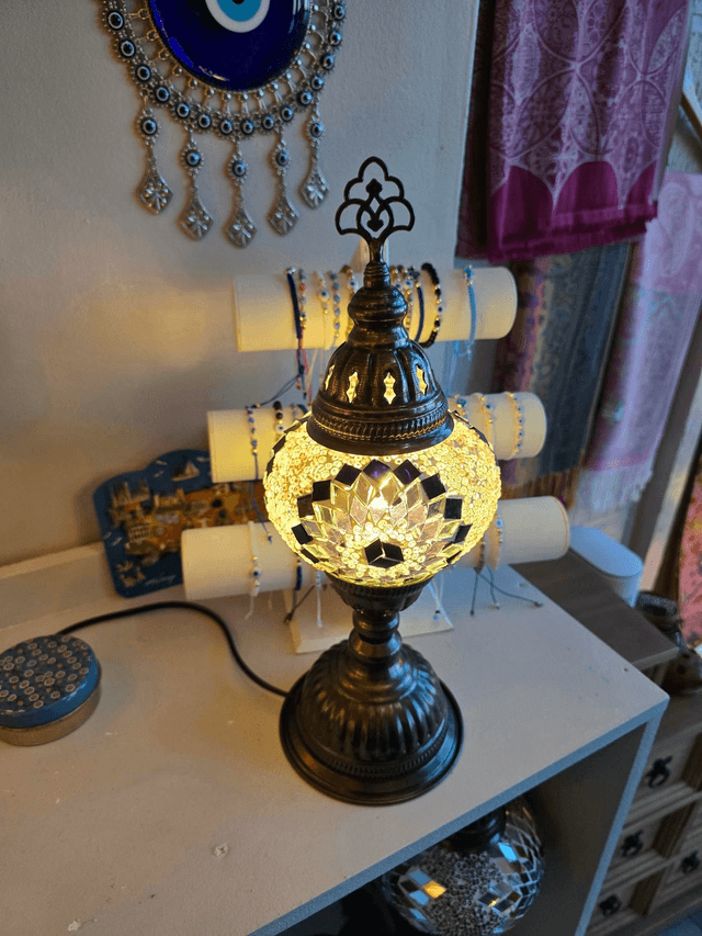 Medium Mosaic Table Lamp