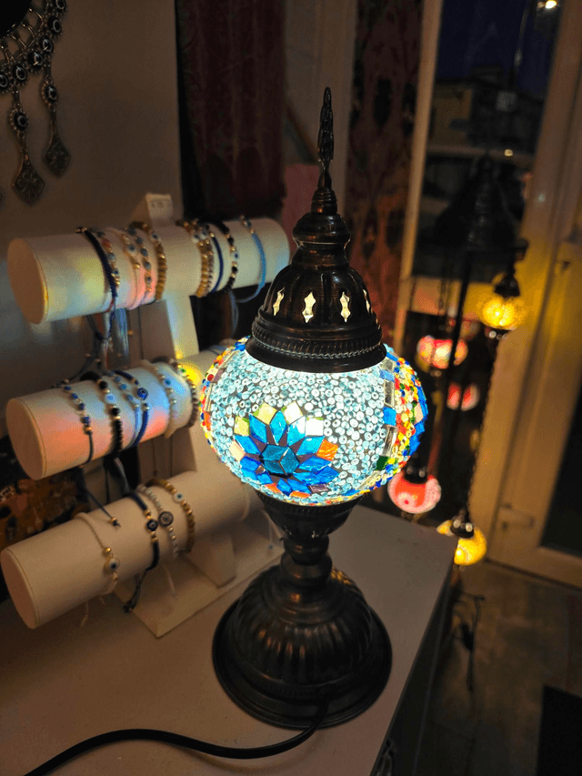 Medium Mosaic Table Lamp