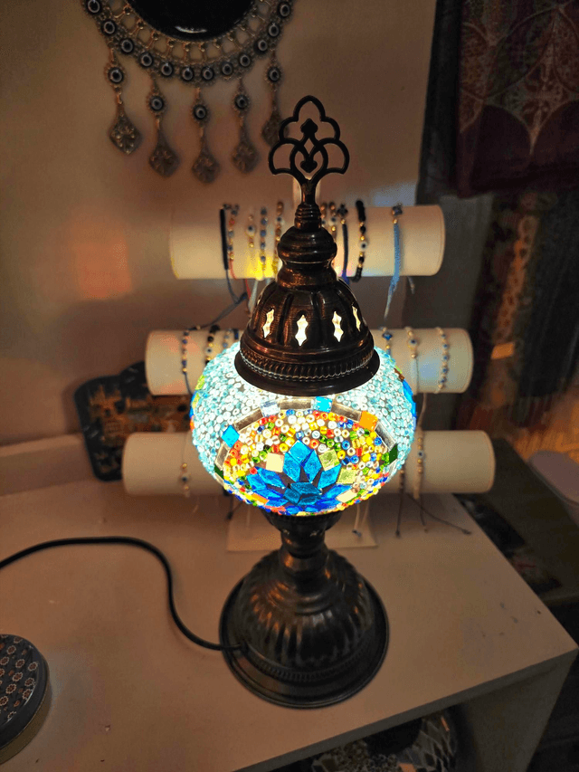 Medium Mosaic Table Lamp