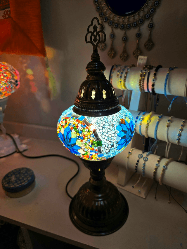 Medium Mosaic Table Lamp