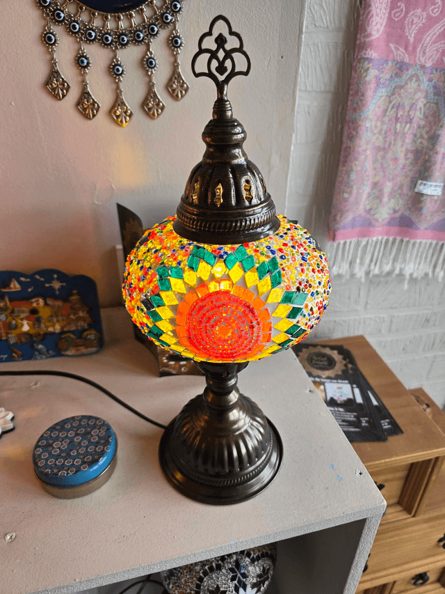 Large Mosaic Table Lamp