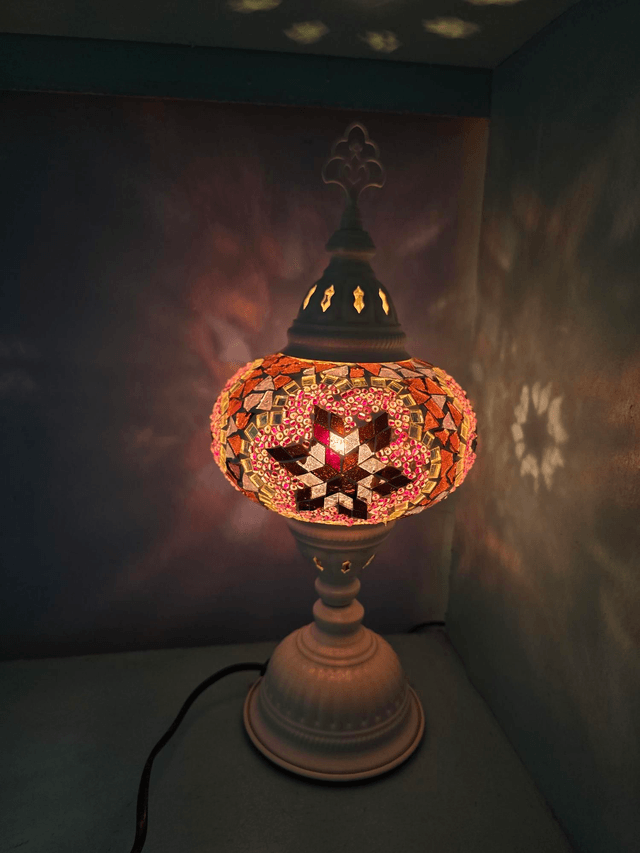 Large Mosaic Table Lamp