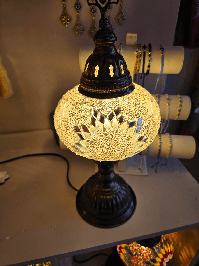 Large Mosaic Table Lamp