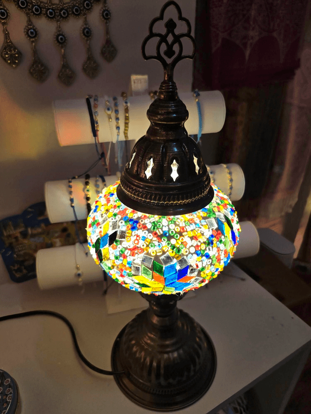 Medium Mosaic Table Lamp