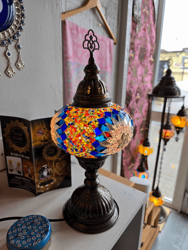Large Mosaic Table Lamp