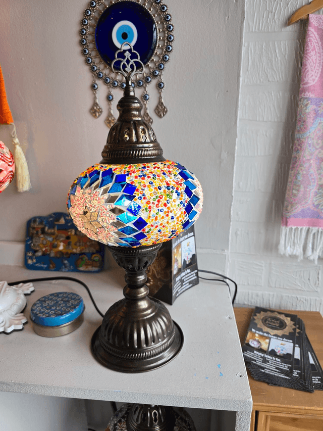 Large Mosaic Table Lamp