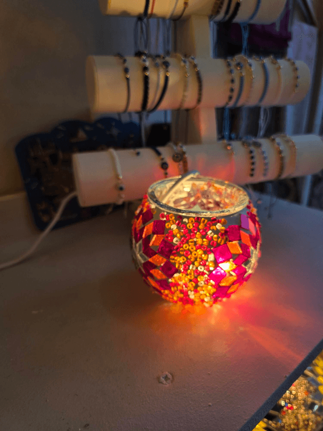 Mosaic Candle Holder