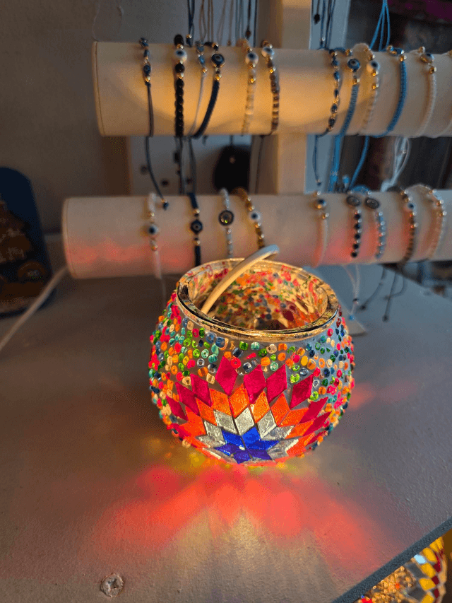 Mosaic Candle Holder