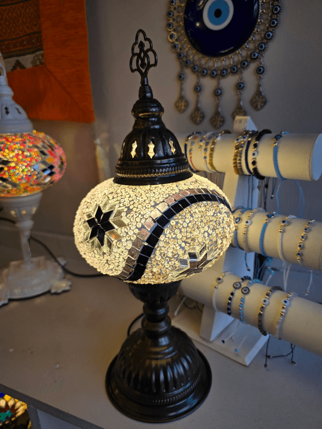 Large Mosaic Table Lamp