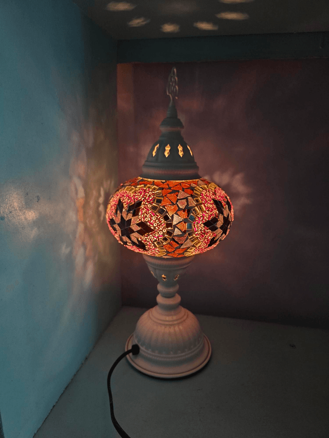Large Mosaic Table Lamp
