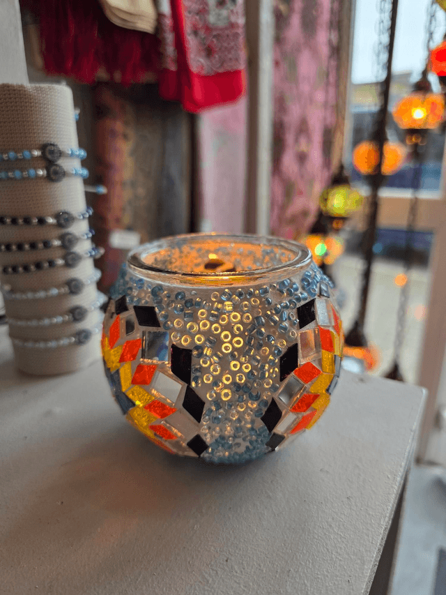 Mosaic Candle Holder