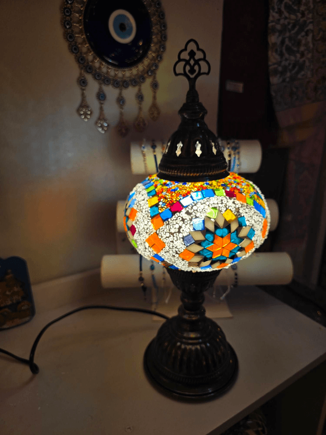 Large Mosaic Table lamp 