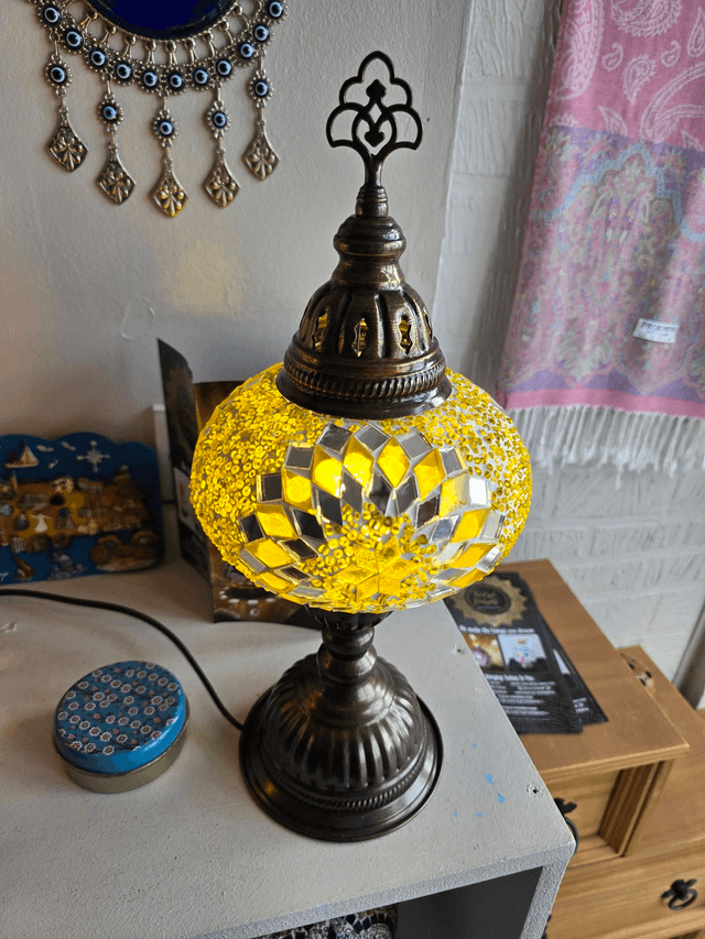 Large Mosaic Table Lamp