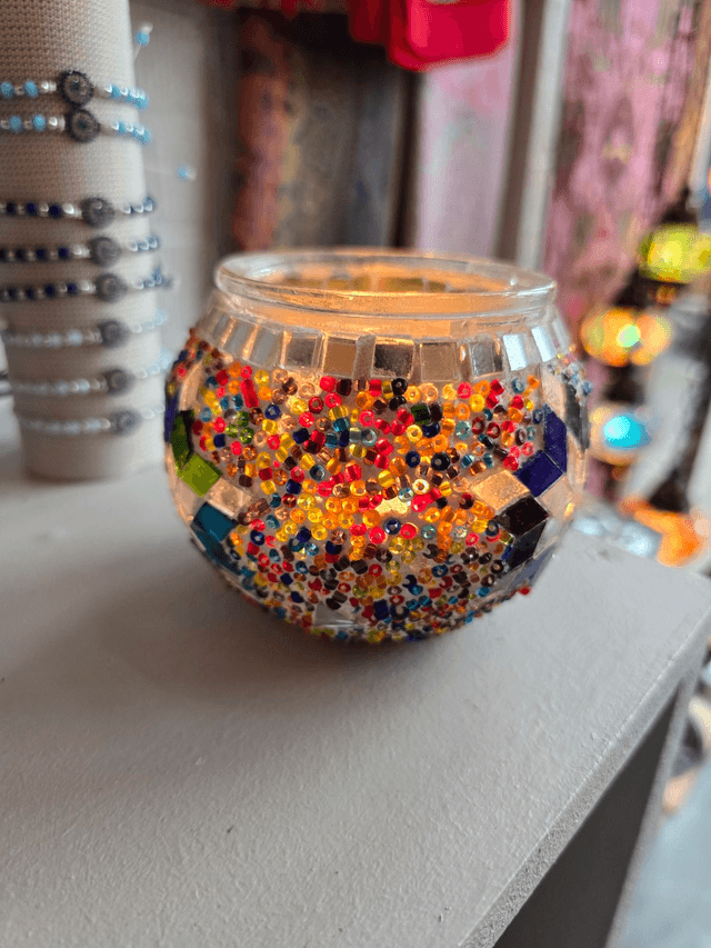 Mosaic Candle Holder
