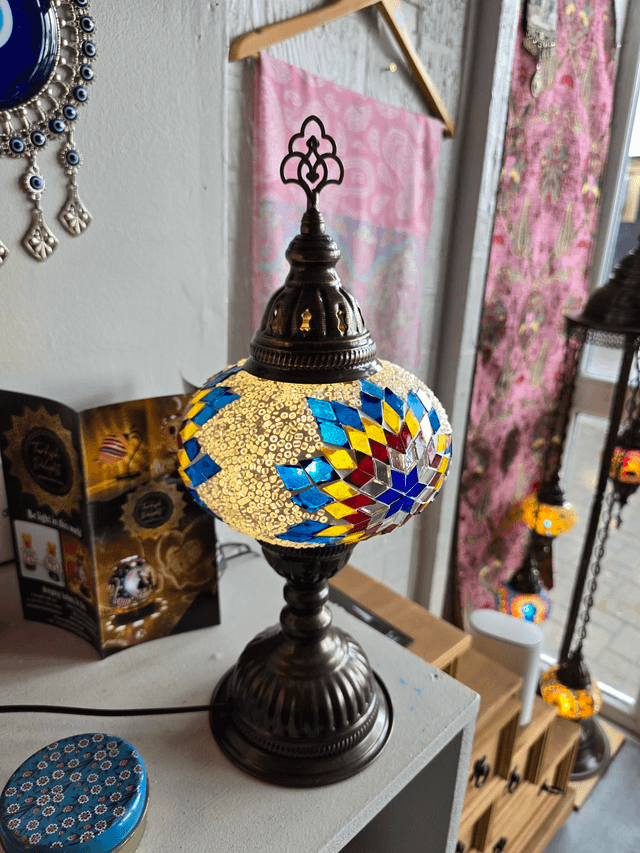 Large Mosaic Table Lamp