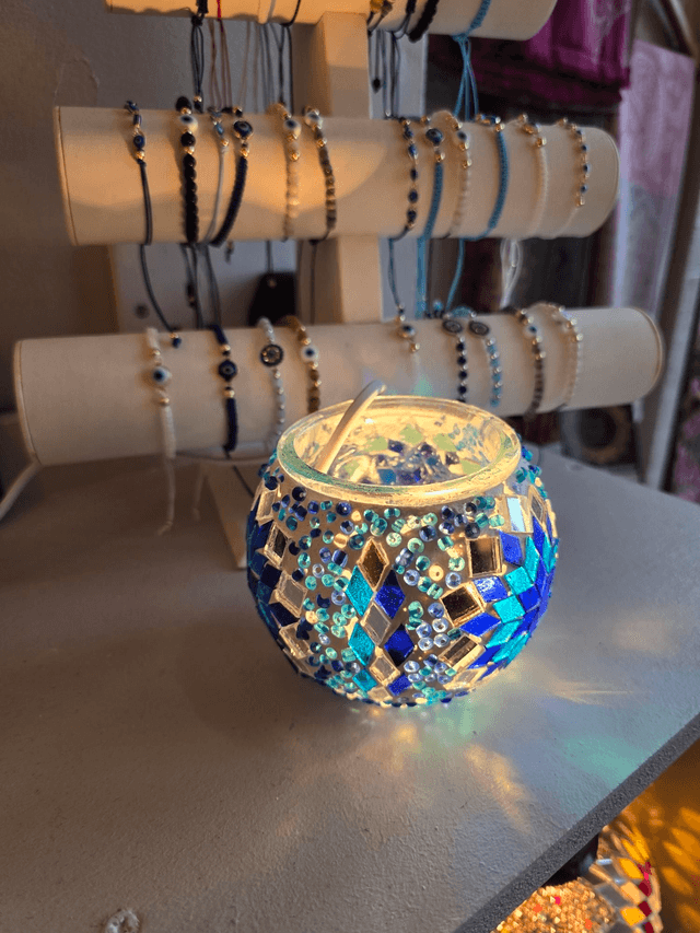 Mosaic Candle Holder