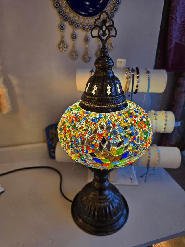 Large Mosaic Table Lamp