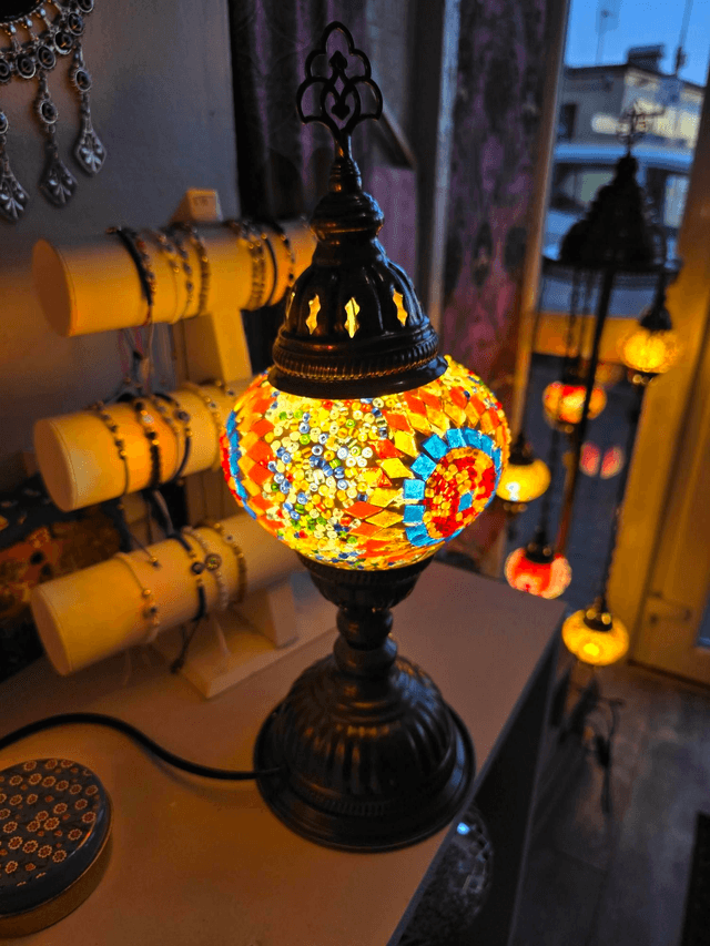 Medium Mosaic Table Lamp