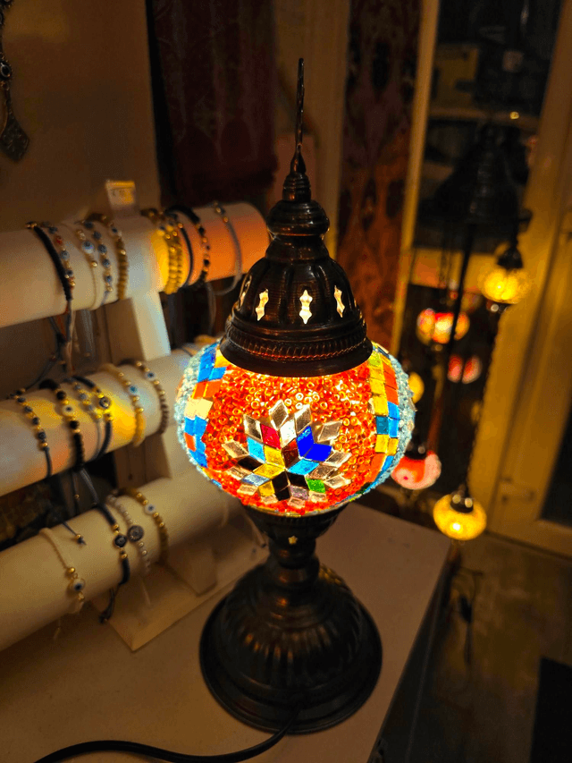 Medium Mosaic Table Lamp 