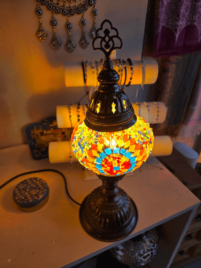 Medium Mosaic Table Lamp