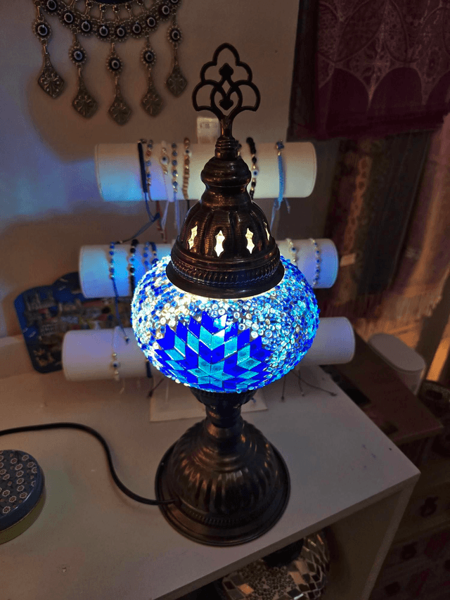 Medium Mosaic Table Lamp