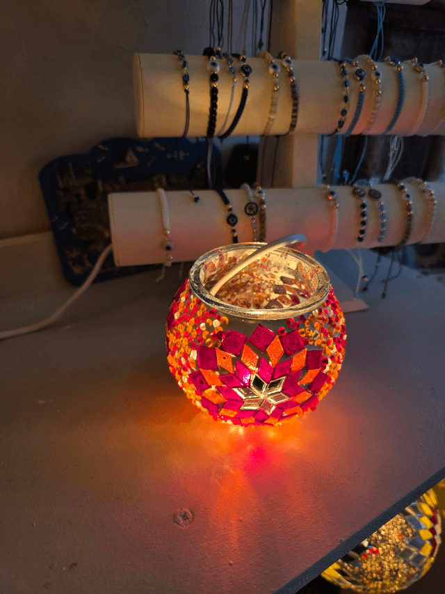 Mosaic Candle Holder