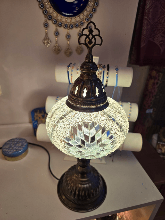 Large Mosaic Table Lamp