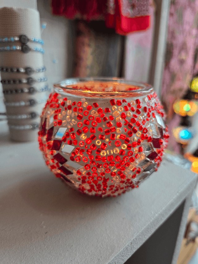 Mosaic Candle Holder