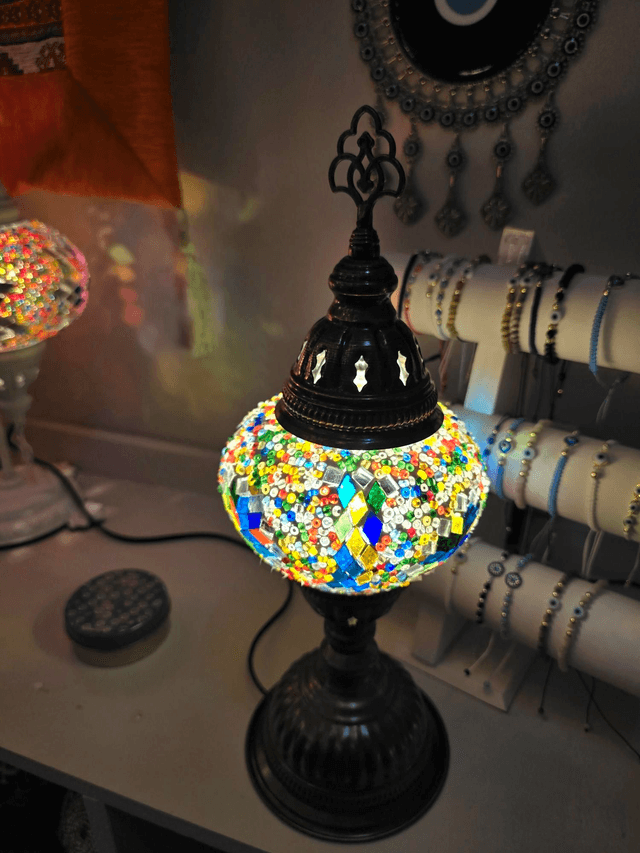 Medium Mosaic Table Lamp