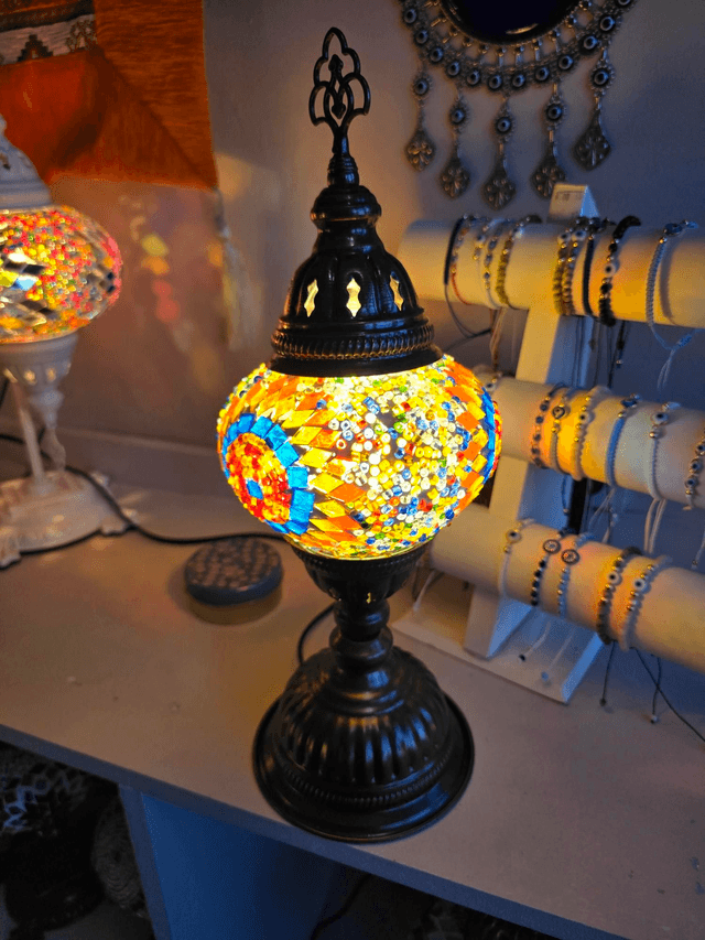 Medium Mosaic Table Lamp