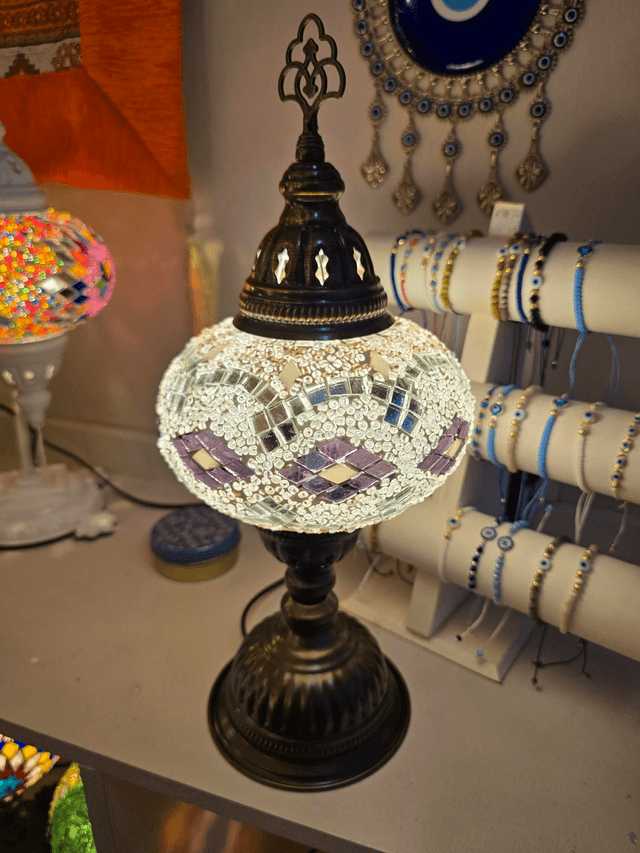 Large Mosaic Table Lamp