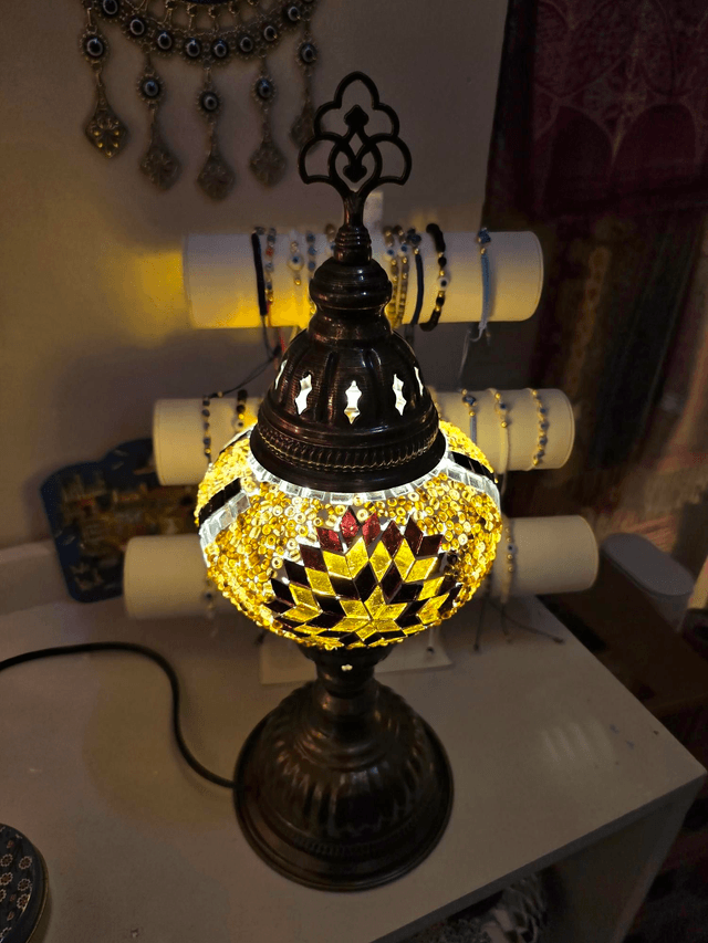 Medium Mosaic Table Lamp