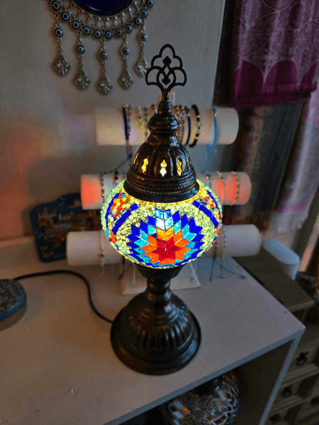 Medium Mosaic Table Lamp