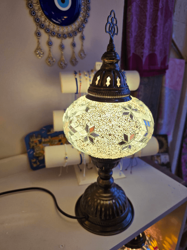 Large Mosaic Table Lamp
