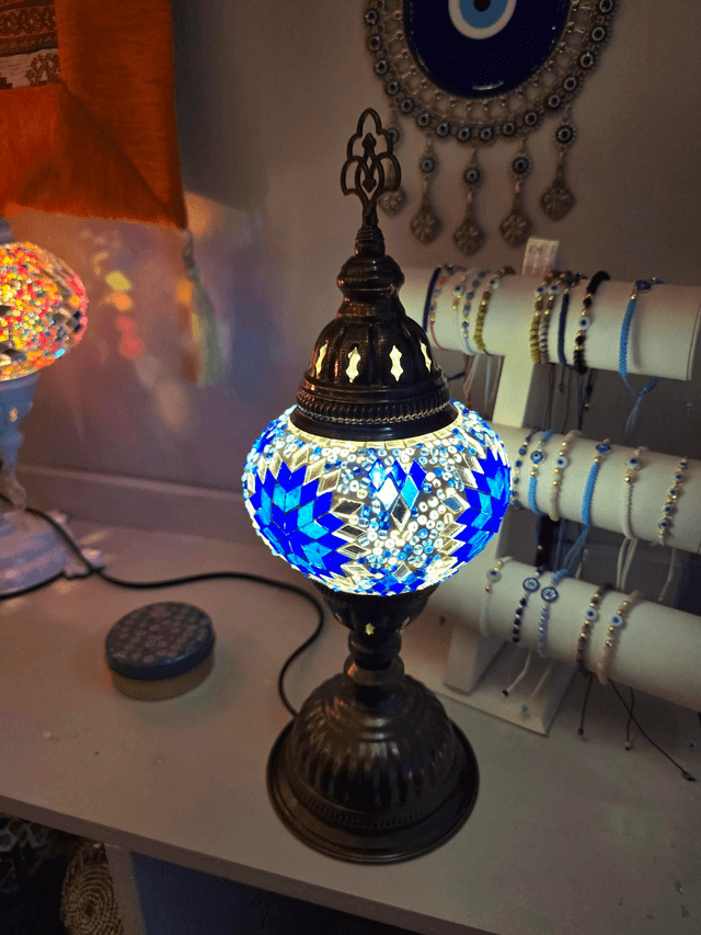 Medium Mosaic Table Lamp
